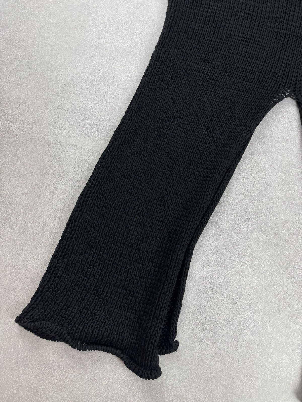 Designer Hebbeding Asymmetric Black Sweater Cardigan Size 3 Size L / US 10 / IT 46 - 3 Thumbnail