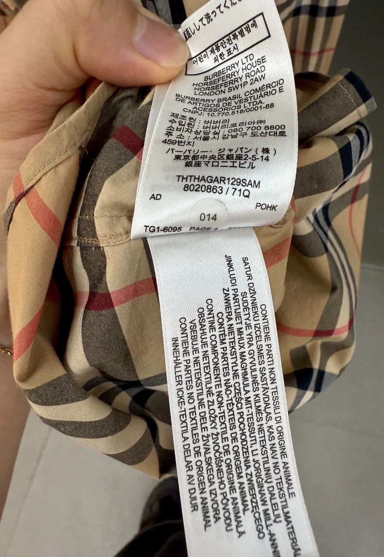 Other Burberry Burberry Classic Plaid Long Sleeve Shirt-2507 Size US M / EU 48-50 / 2 - 6 Thumbnail