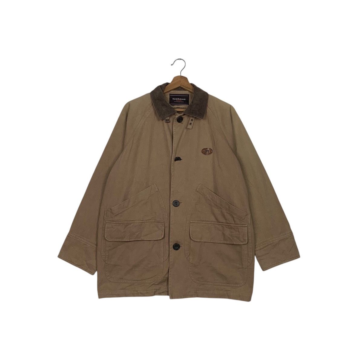 Vintage SARAH BRAND Good Dog Big Logo Worker Jacket #2476-C111 Size US M / EU 48-50 / 2 - 3 Thumbnail