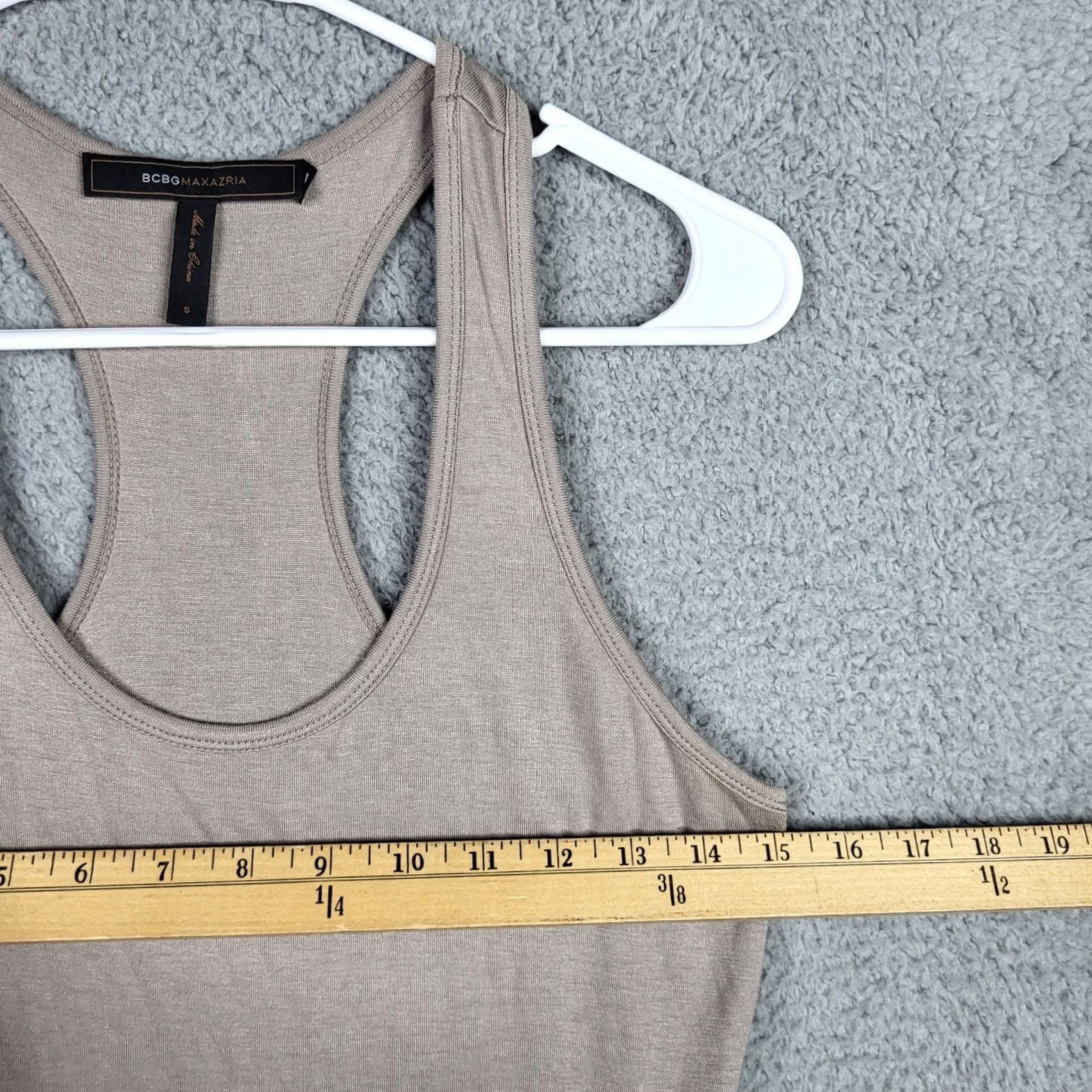 Bcbgmaxazria BCBGMAXAZZIA Women's Tank Dress Colorblock Rainbow Multicolor S Small Casual Short Sleeve Scoop Neck Size S / US 4 / IT 40 - 2 Thumbnail