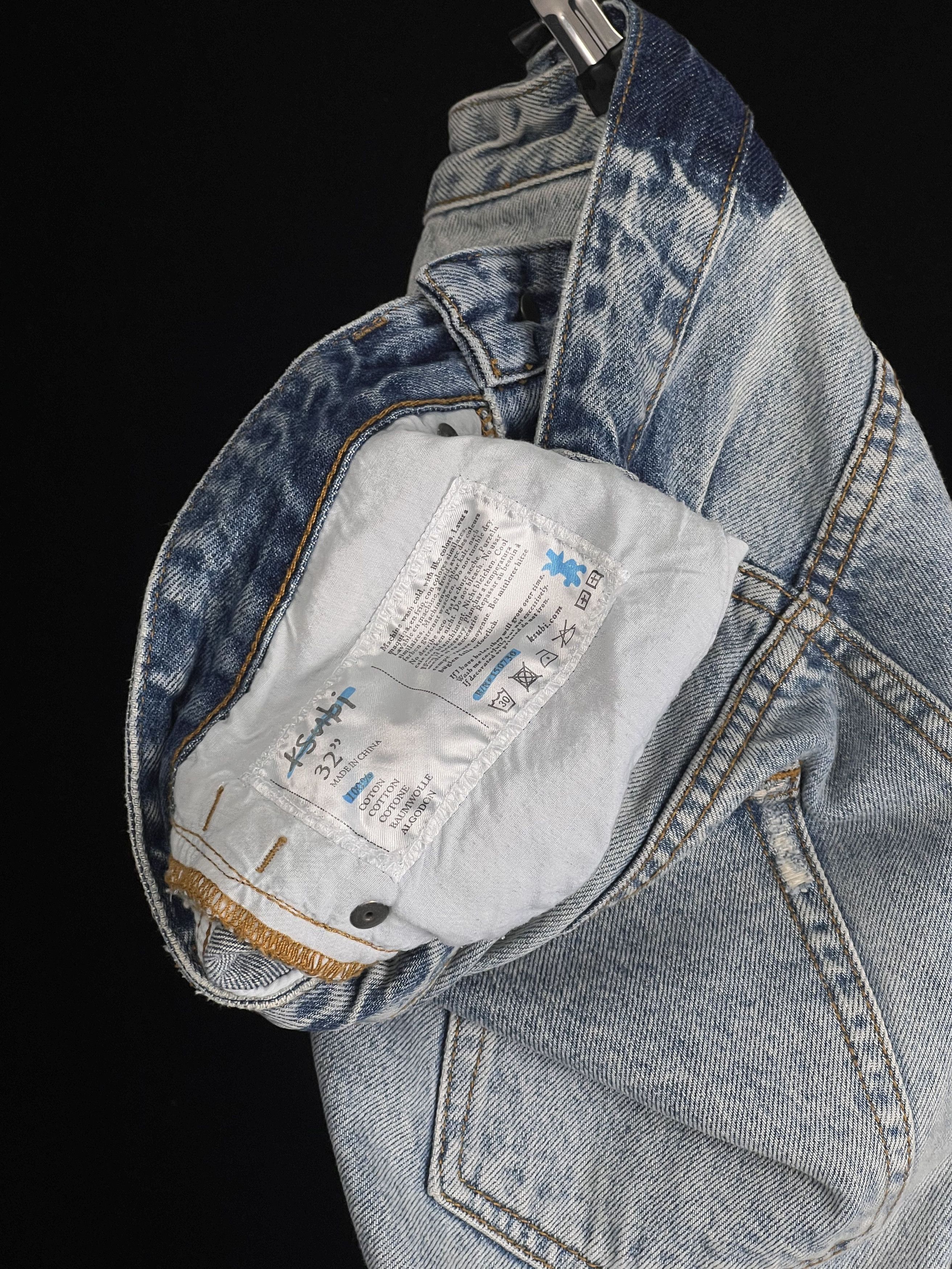 Ksubi Light Wash Denim Knee Abrasion Size 32 Size US 32 / EU 48 - 9 Thumbnail