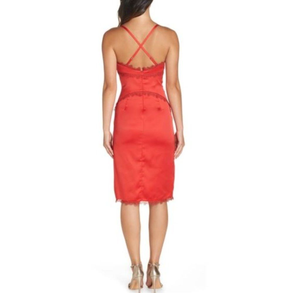 Anthropologie NWT New Foxiedox Anthropologie Red Betty Slip Dress Size 6 Size M / US 6-8 / IT 42-44 - 2 Thumbnail