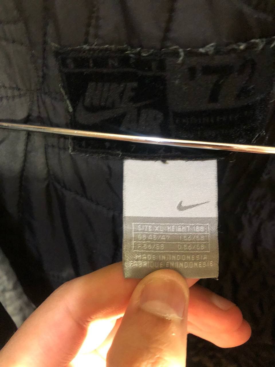 Nike × Vintage VERY RARE NIKE AIR BOMBER LIGHT JACKET DRILL Y2K 90s SWOOSH Size US XL / EU 56 / 4 - 7 Thumbnail