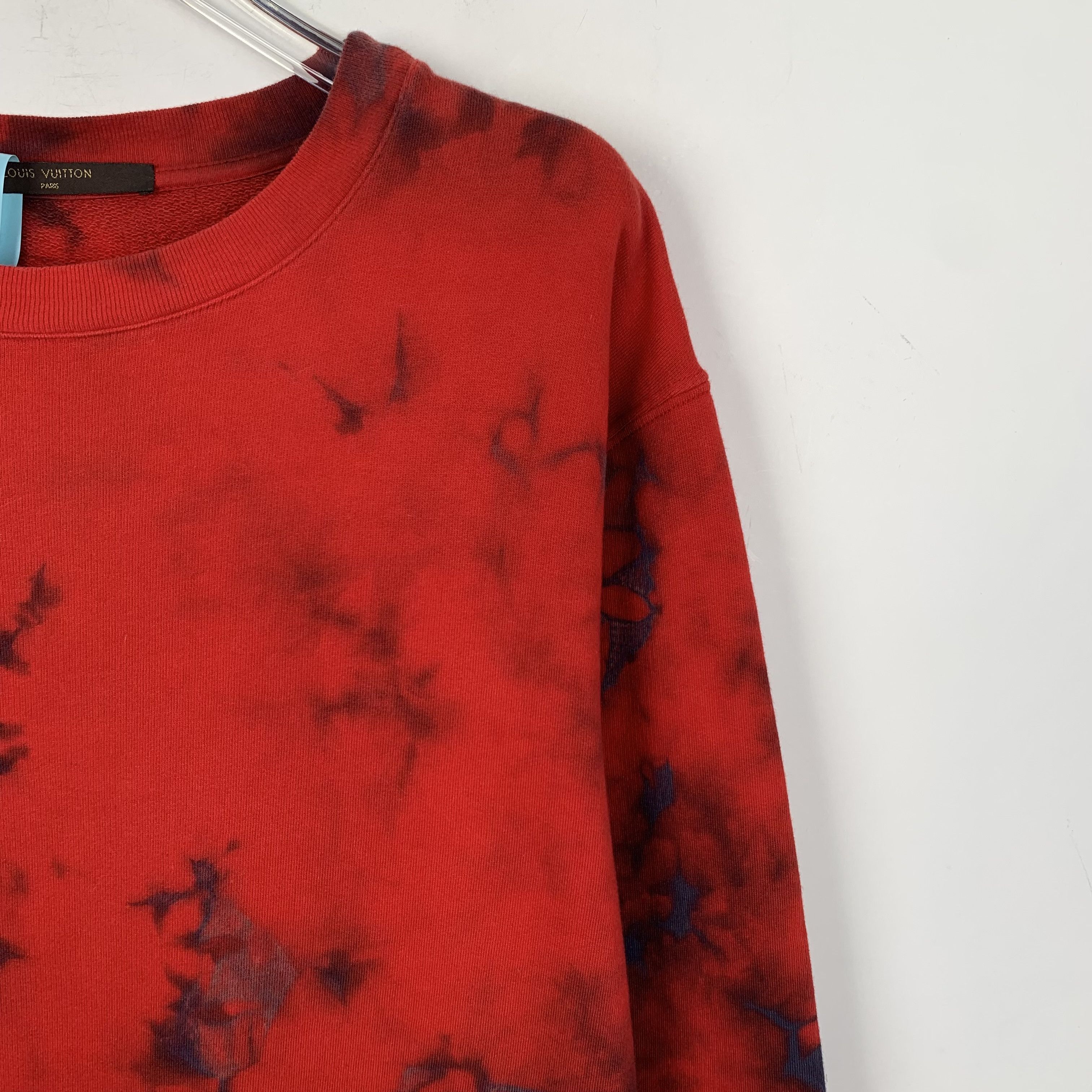 Louis Vuitton Louis Vuitton Sweatshirt Red Embroidery (Size M) Size US M / EU 48-50 / 2 - 6 Thumbnail