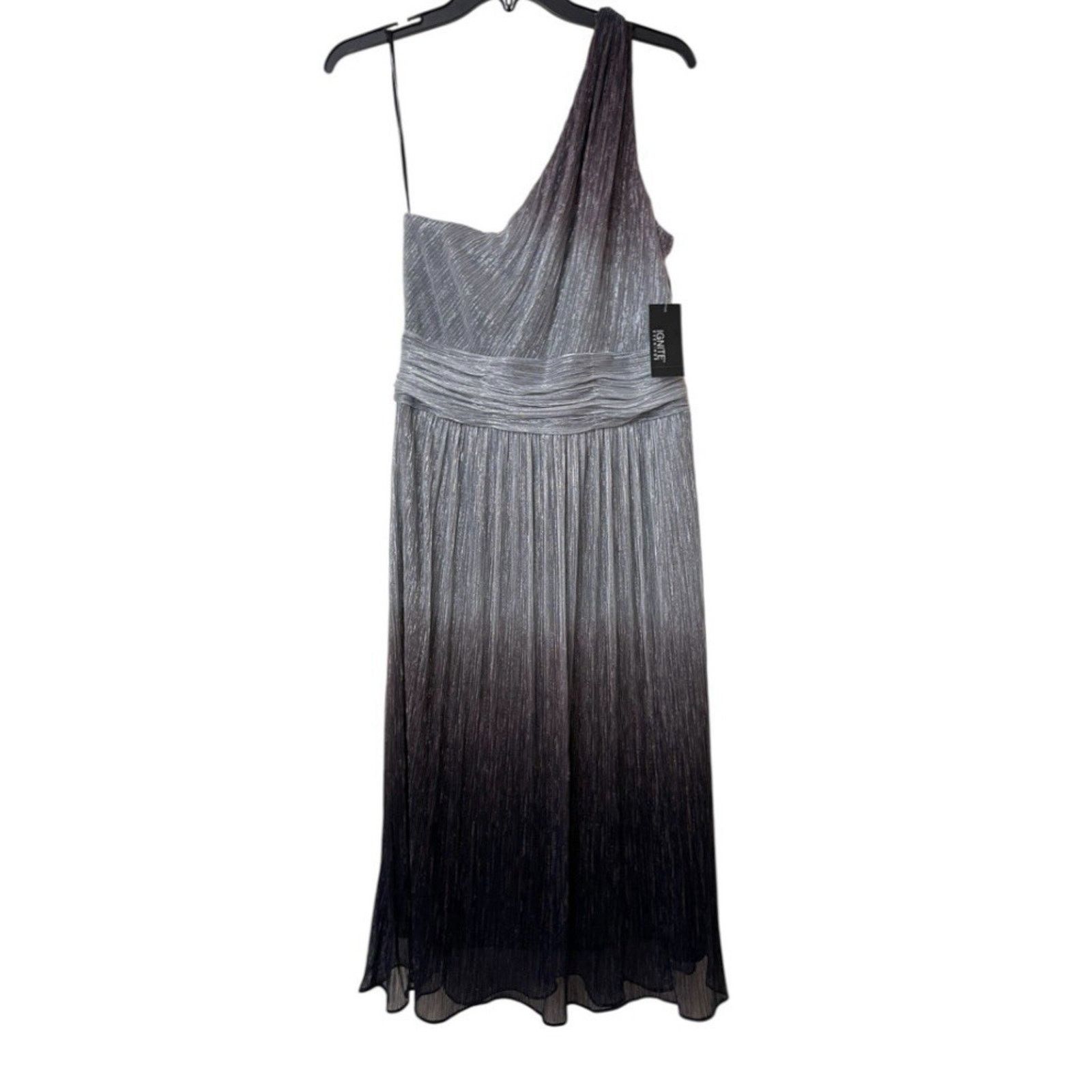Other Ignite Evenings Dress Size 8 Ombre Metallic Sleeveless Size M / US 6-8 / IT 42-44 - 1 Thumbnail