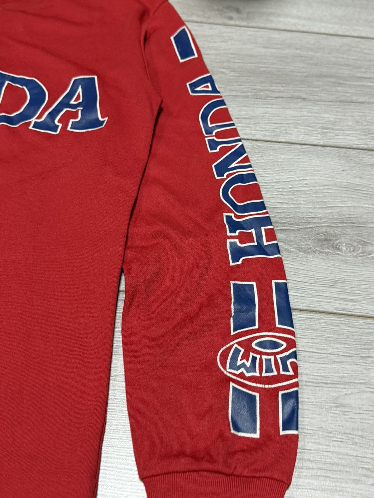 Honda Honda made in France racing long sleeve big logo Size US M / EU 48-50 / 2 - 6 Thumbnail