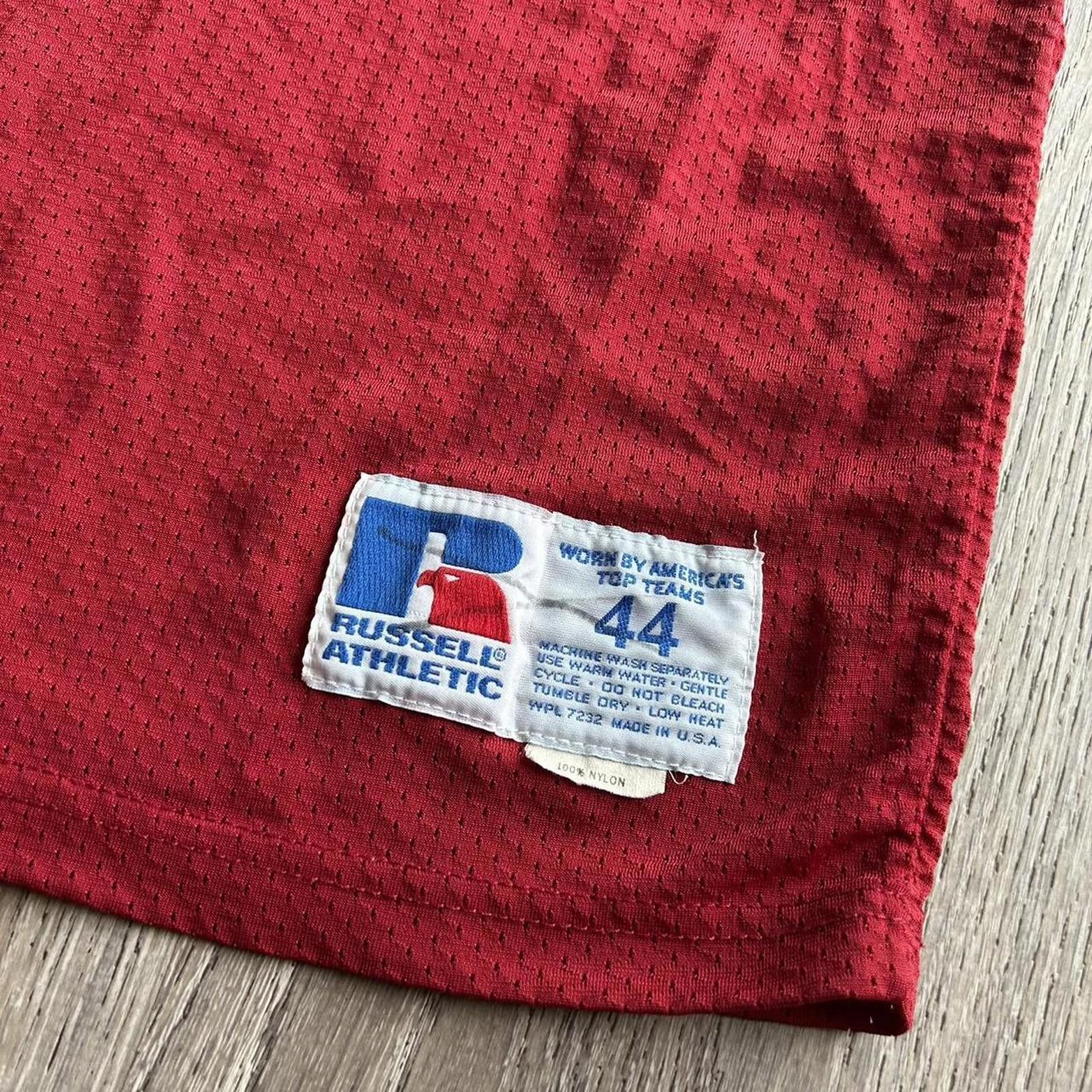Russell Athletic VTG 90s Arizona Cardinals Russell Athletic NFL Red Jersey Size US L / EU 52-54 / 3 - 4 Thumbnail
