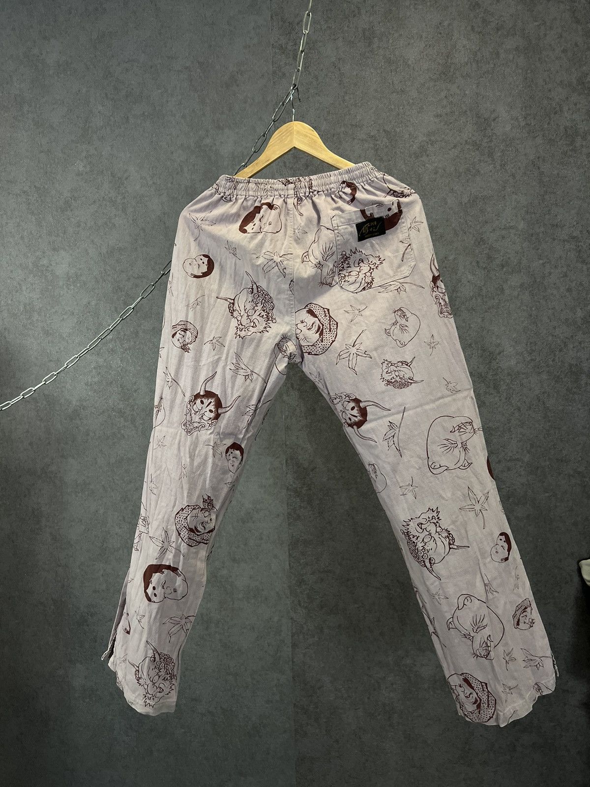 Japanese Brand × Vintage Japanese monogram pants Size US 32 / EU 48 - 6 Thumbnail