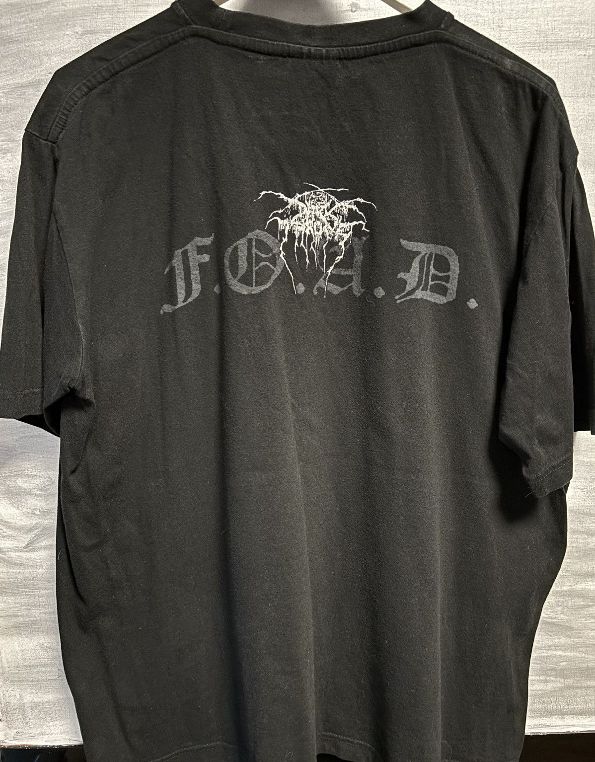 Band Tees Darkthrone F.O.A.D 2007 Black Metal Vintage Tee L Size US L / EU 52-54 / 3 - 2 Thumbnail
