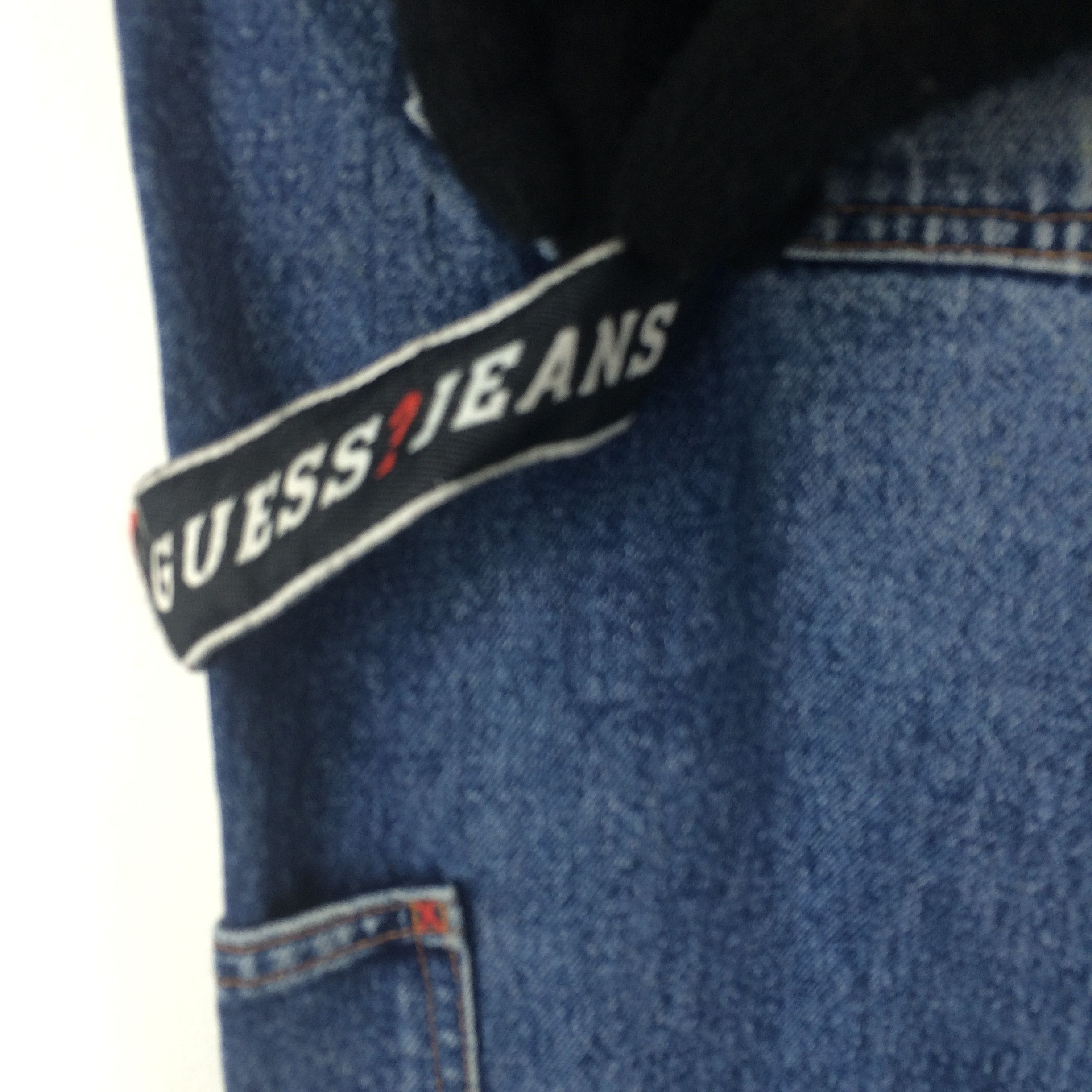 Guess × Vintage X192 GUESS VTG USA BAGGY DISTRESSED JEANS Size US 33 - 5 Thumbnail