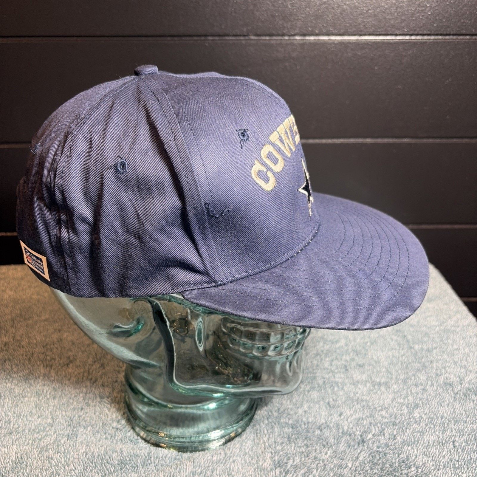 Vintage Vtg 90s dallas cowboys snapback hat AJD Spellout Rare Guc Size ONE SIZE - 4 Thumbnail