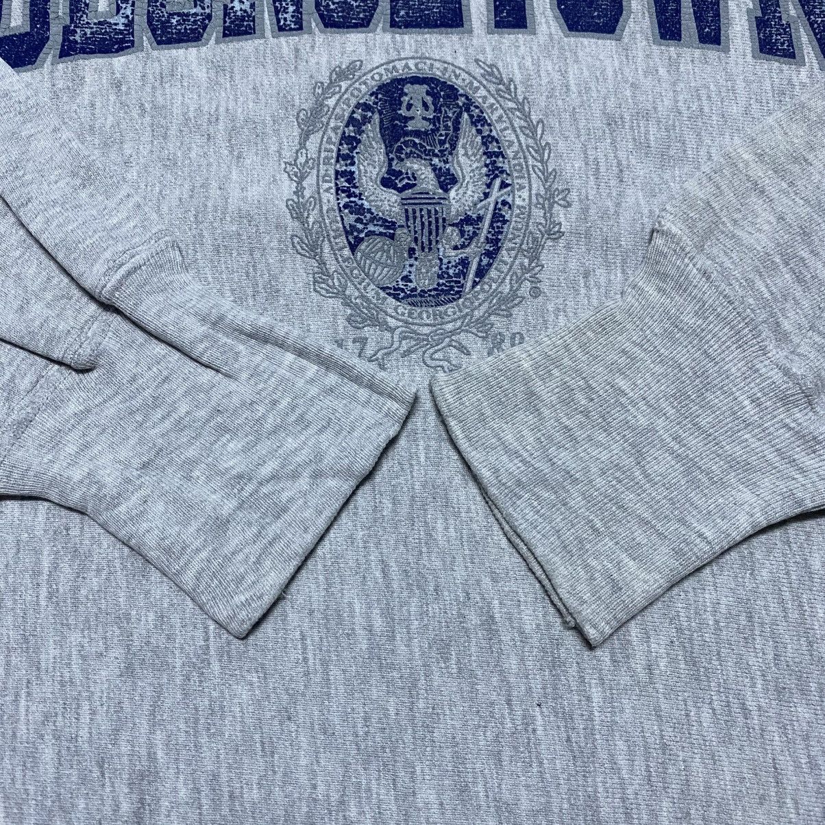 Champion Rare‼️🔥Vintage Distress Champion Reverse Weave Sweatshirt Size US M / EU 48-50 / 2 - 7 Thumbnail