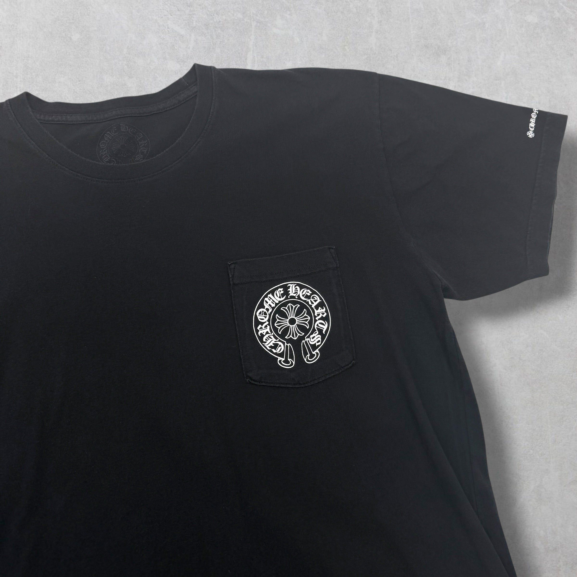 Chrome Hearts Chrome Hearts Horseshoe Logo Tee Black XL Size US XL / EU 56 / 4 - 4 Thumbnail