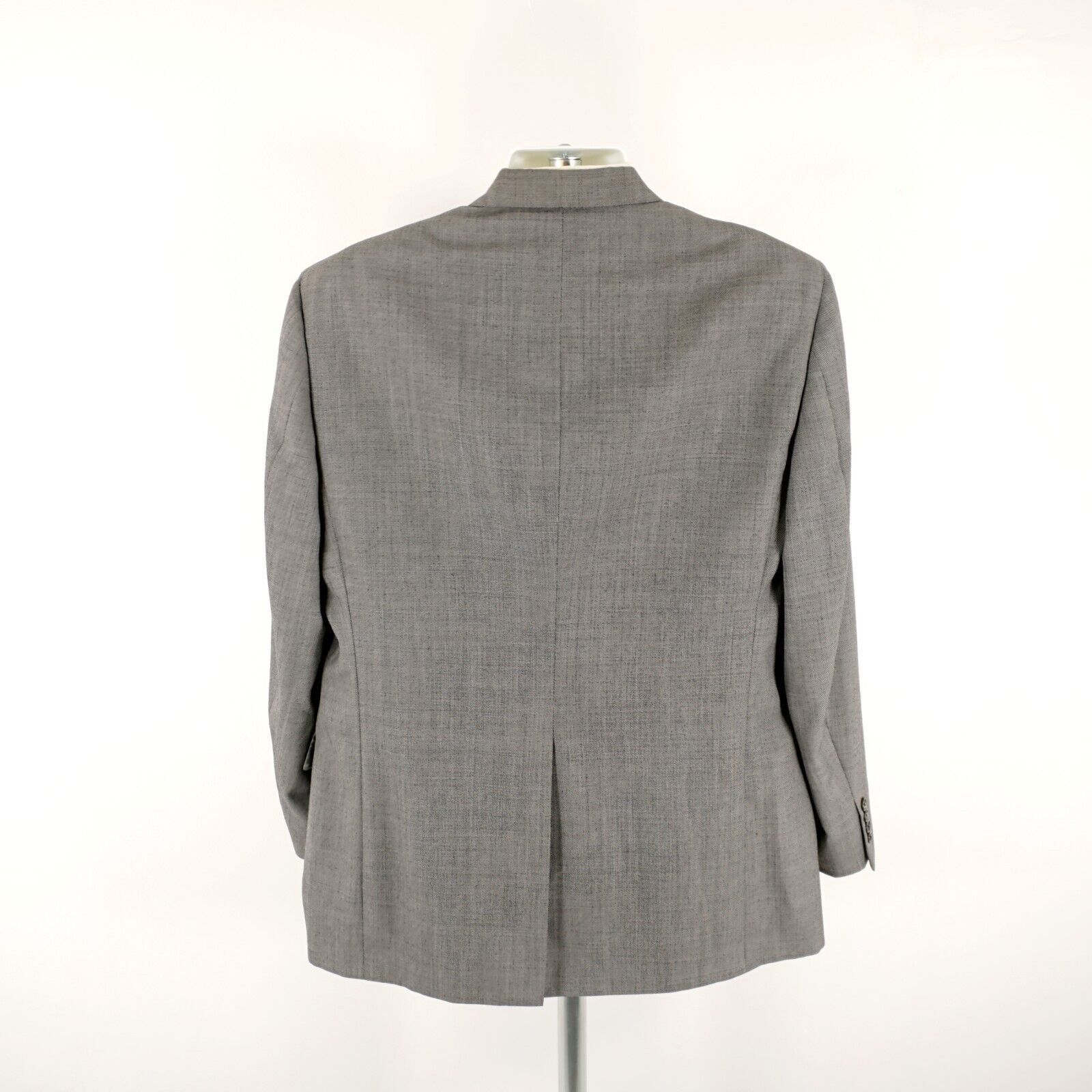 Hart Schaffner Marx Hart Schaffner Marx Heritage Plus Wool Gray Sharkskin 2 Butt Size 44L - 7 Thumbnail