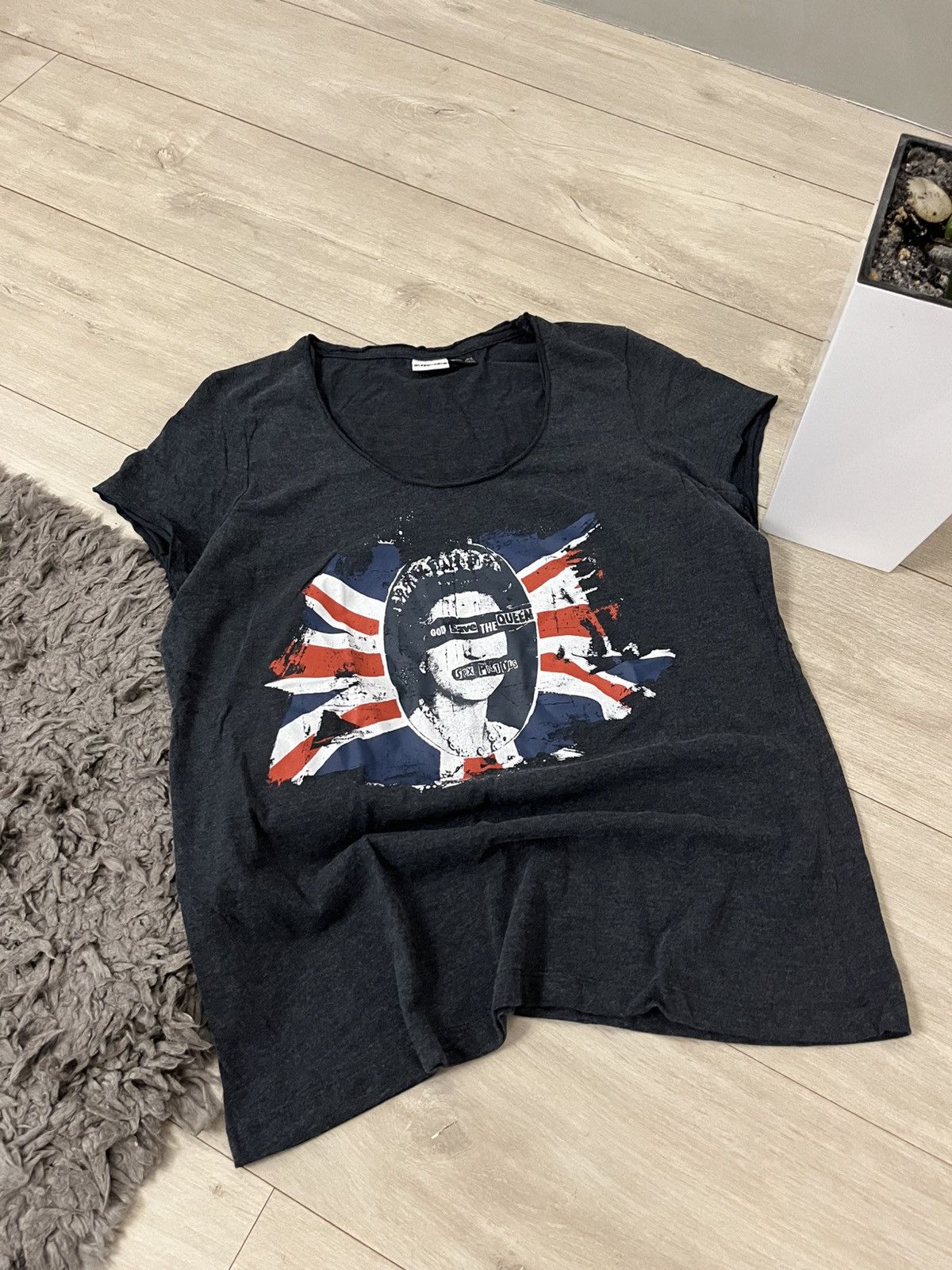 Hysteric Glamour 🔥00's John Galliano British Flag Vibe Sex Pistols T Shirt Size L / US 10 / IT 46 - 1 Thumbnail
