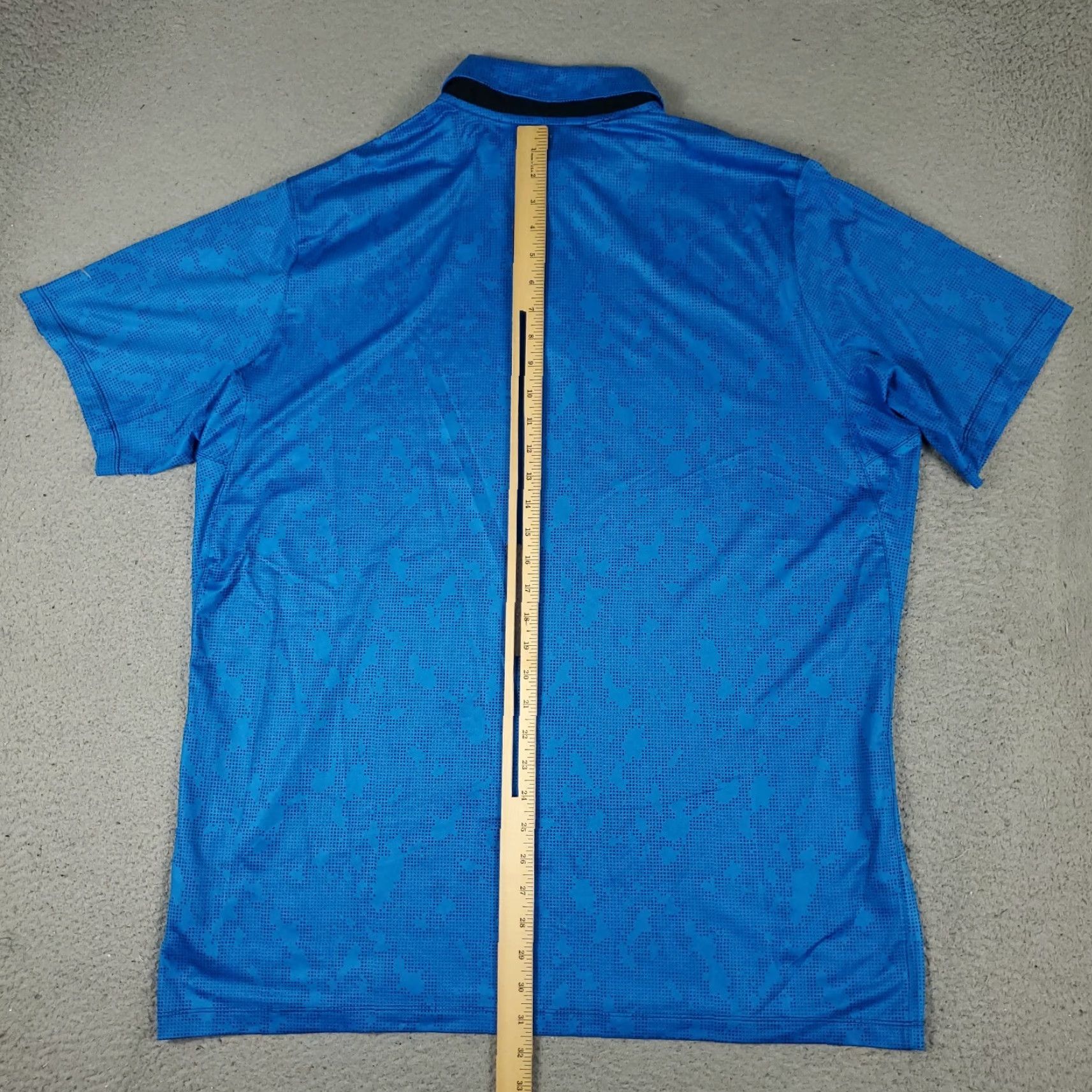 Nike Nike Polo Shirt Mens XL Blue Camouflage Swoosh Golf Casual Short Sleeve Size US XL / EU 56 / 4 - 4 Thumbnail