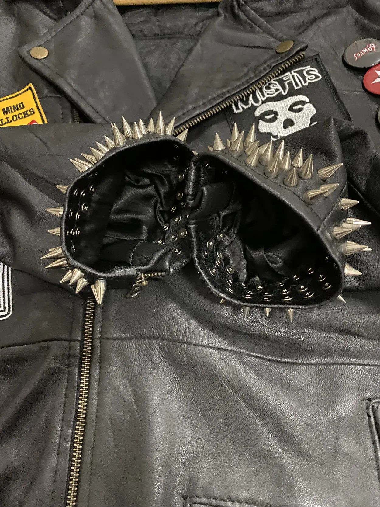 Japanese Brand 1 to 1 Street Punks Leather Studded Spike Jacket Size US M / EU 48-50 / 2 - 13 Thumbnail