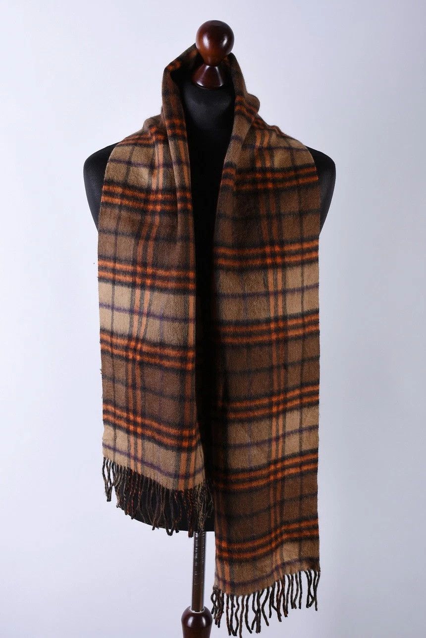 Burberry Burberry London Nova Check 100% Cashmere Scarf Size ONE SIZE - 2 Thumbnail