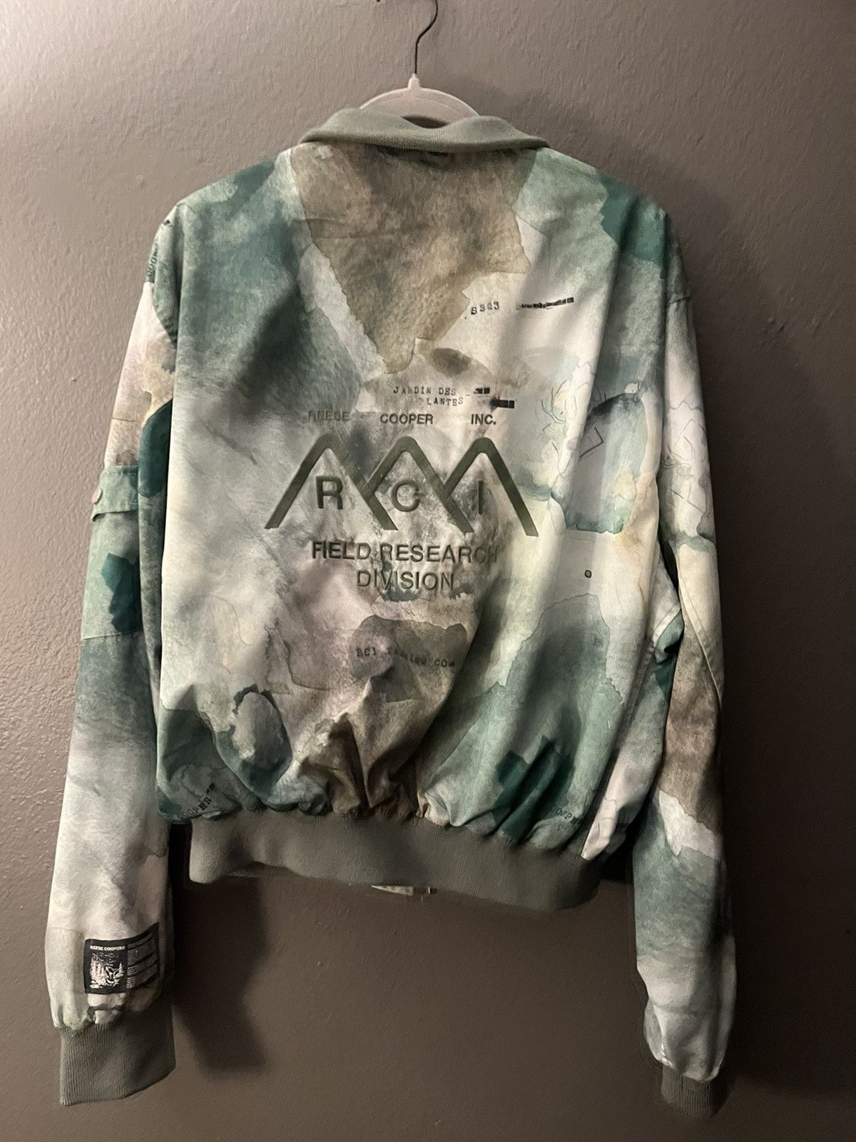 Reese Cooper Reese cooper bomber jacket in watercolour camo Size US M / EU 48-50 / 2 - 4 Thumbnail