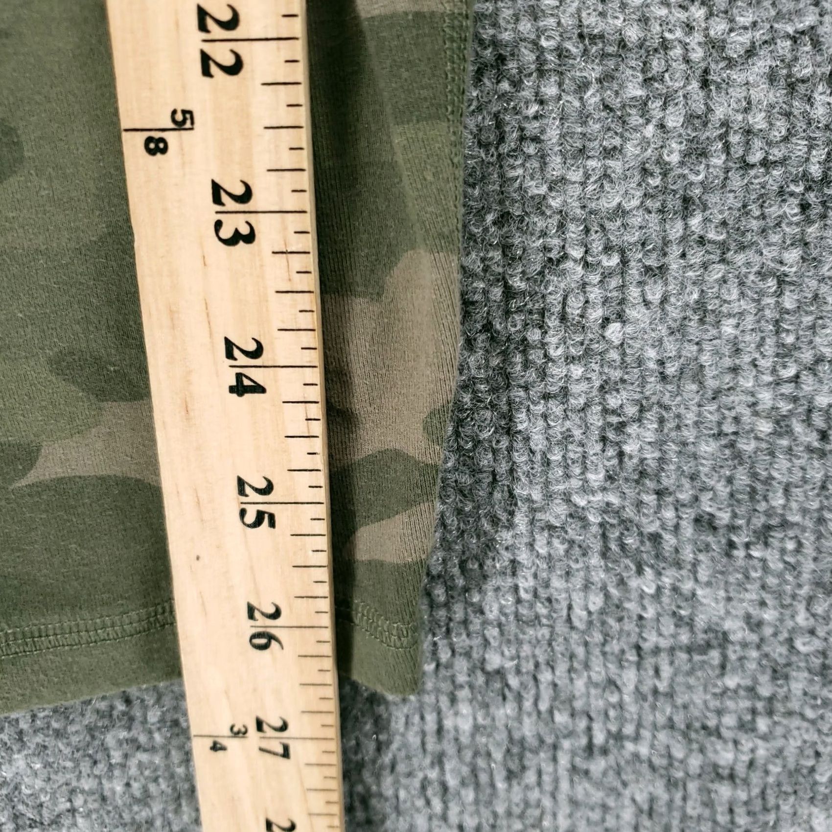 Old Navy Old Navy Legging Women 2XS Green Camouflage High Rise Go-Dry Active Size 24" / US 00 / IT 34 - 7 Thumbnail