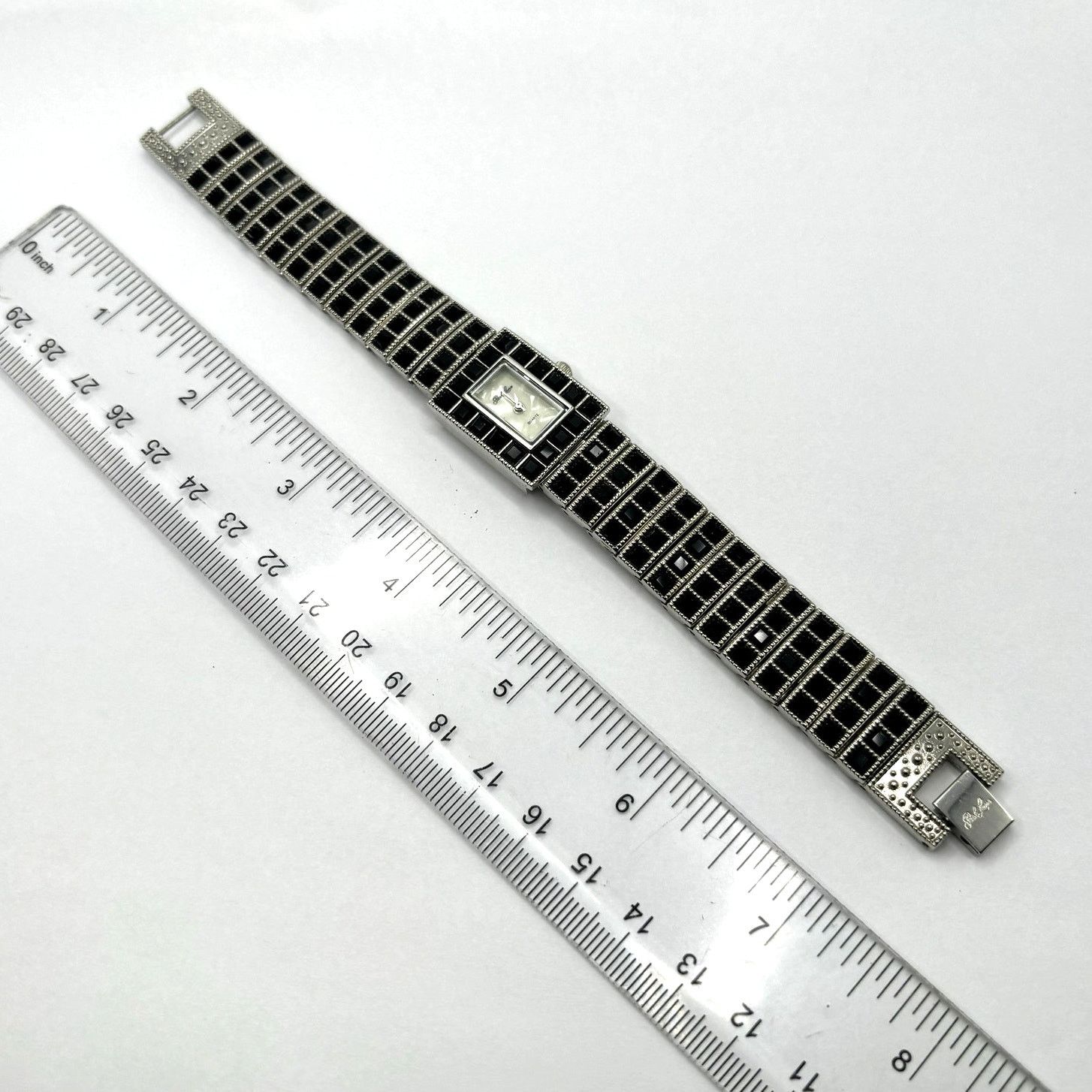 Other Retro Silver & Black Watch Size ONE SIZE - 4 Thumbnail