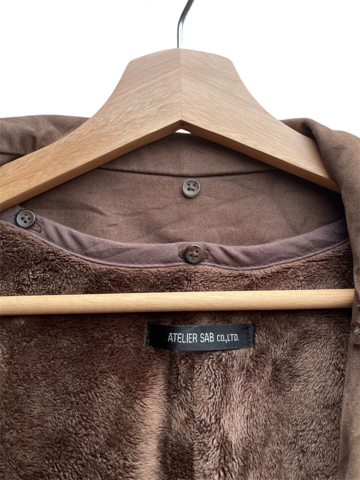 14th Addiction × Japanese Brand × Yasuyuki Ishii Atelier Sab Co Ltd Moleskin Buckle Neck Barbour-style Jacket Size US M / EU 48-50 / 2 - 11 Thumbnail