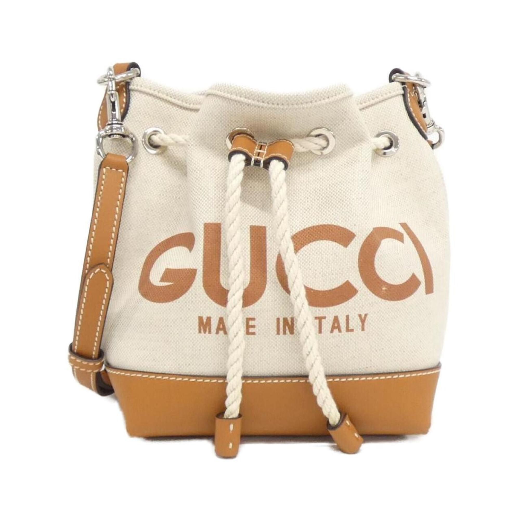 Gucci 777166 Facv3 Shoulder Bag in Beige, Women's