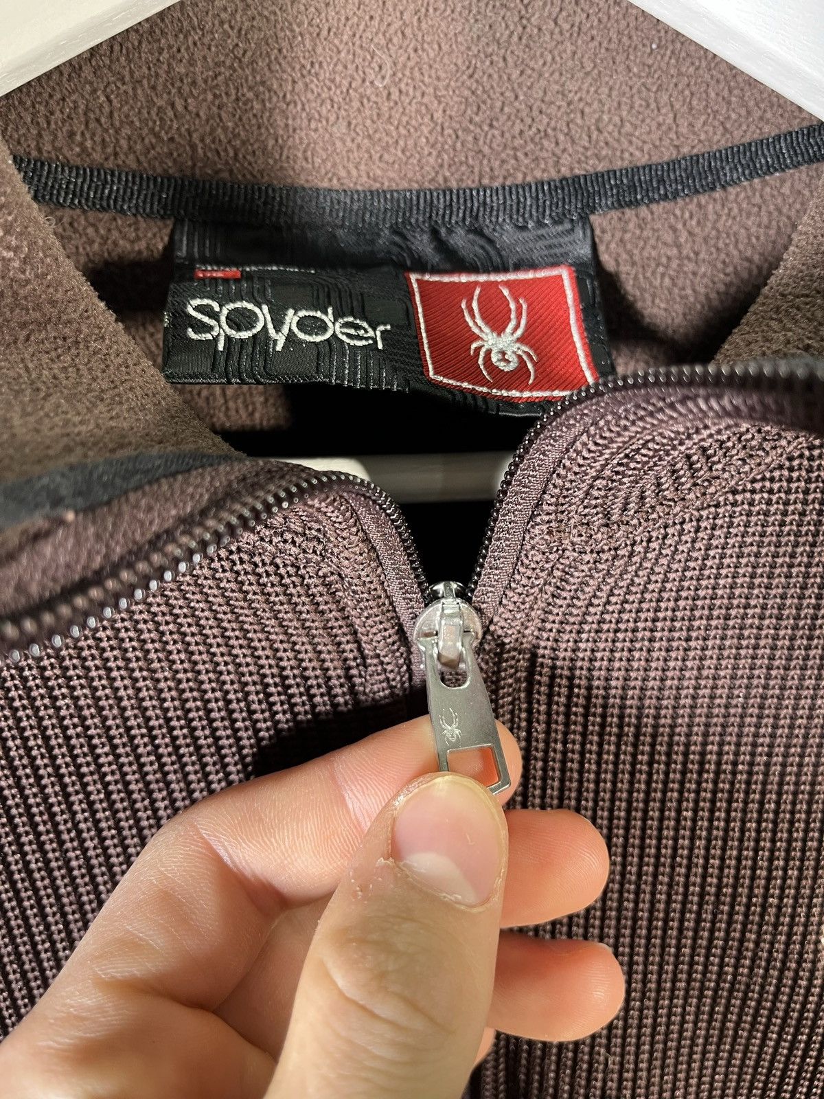 Spyder × Vintage Y2K Embroidered Spyder Zip Up Size L / US 10 / IT 46 - 10 Thumbnail