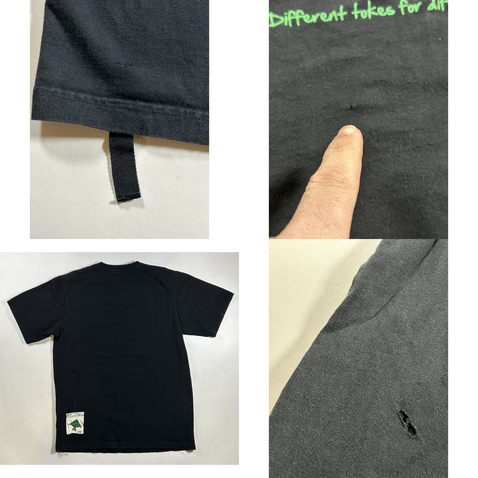 Roots VINTAGE LRG Different Tokes For Different Folks T-Shirt Large Black Hip Hop 2000s Mens Size US L / EU 52-54 / 3 - 8 Thumbnail