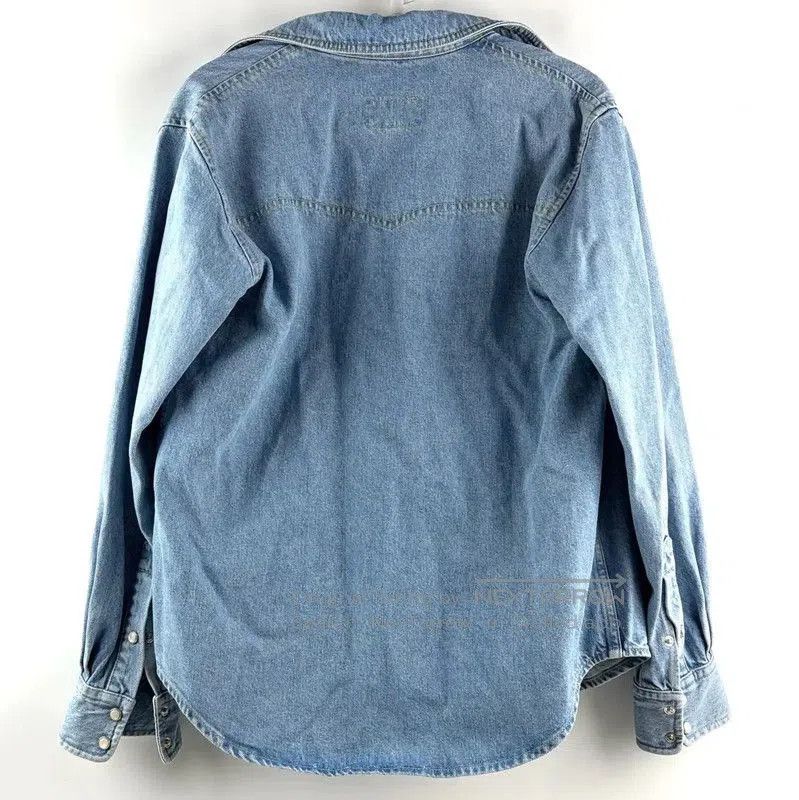 Kenzo KENZO Blue Long Sleeve Denim Shirt . Size S / US 4 / IT 40 - 2 Thumbnail