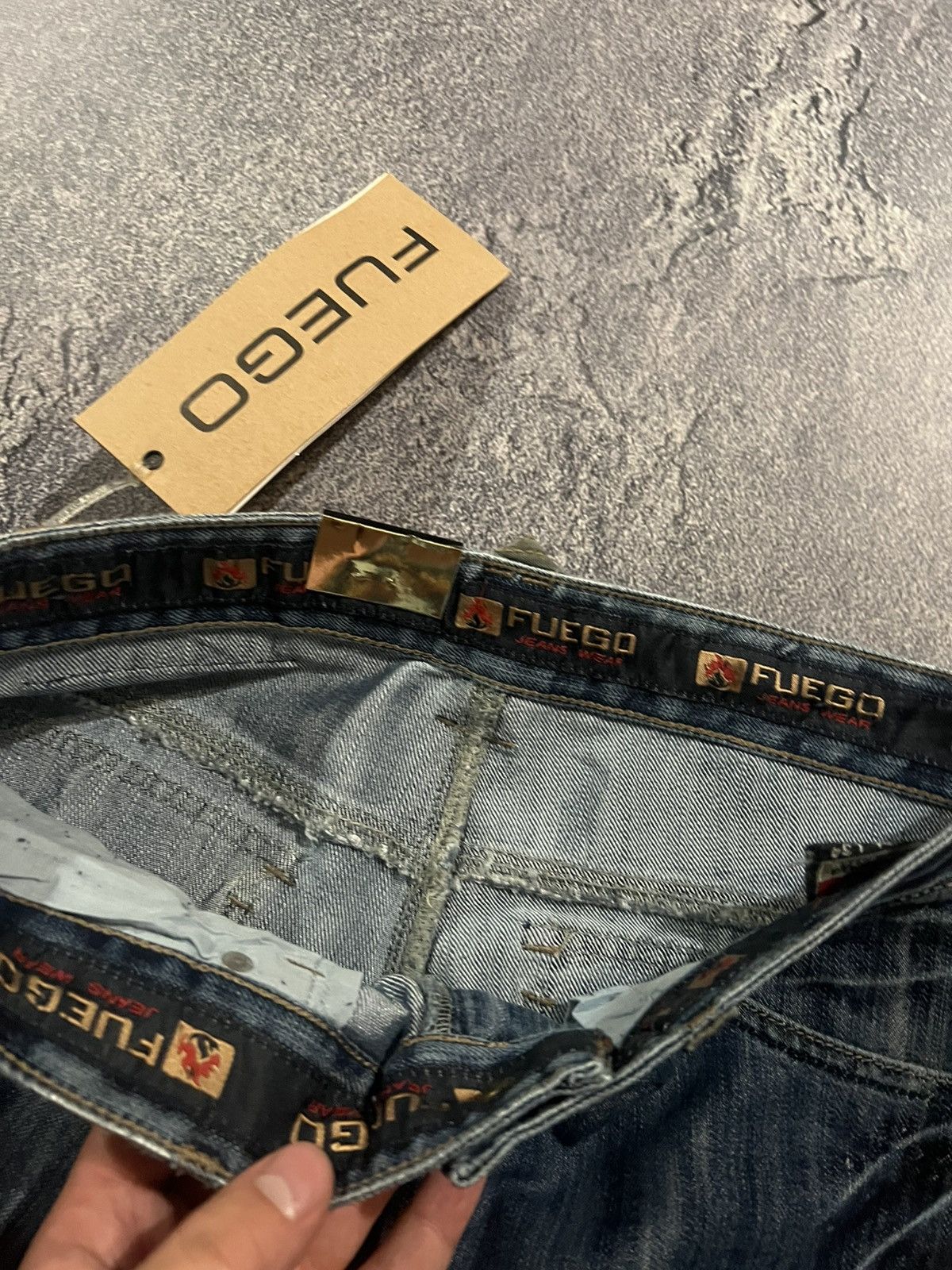 Vintage Vintage Retro Baggy Jeans / Balenciaga Style / Archive 90s Size US 31 - 7 Thumbnail