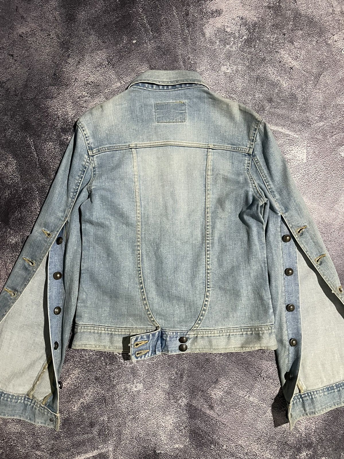Blue Blue Japan Blue Blue Japan Napoleon Distresed Denim Jackets Size M / US 6-8 / IT 42-44 - 12 Thumbnail