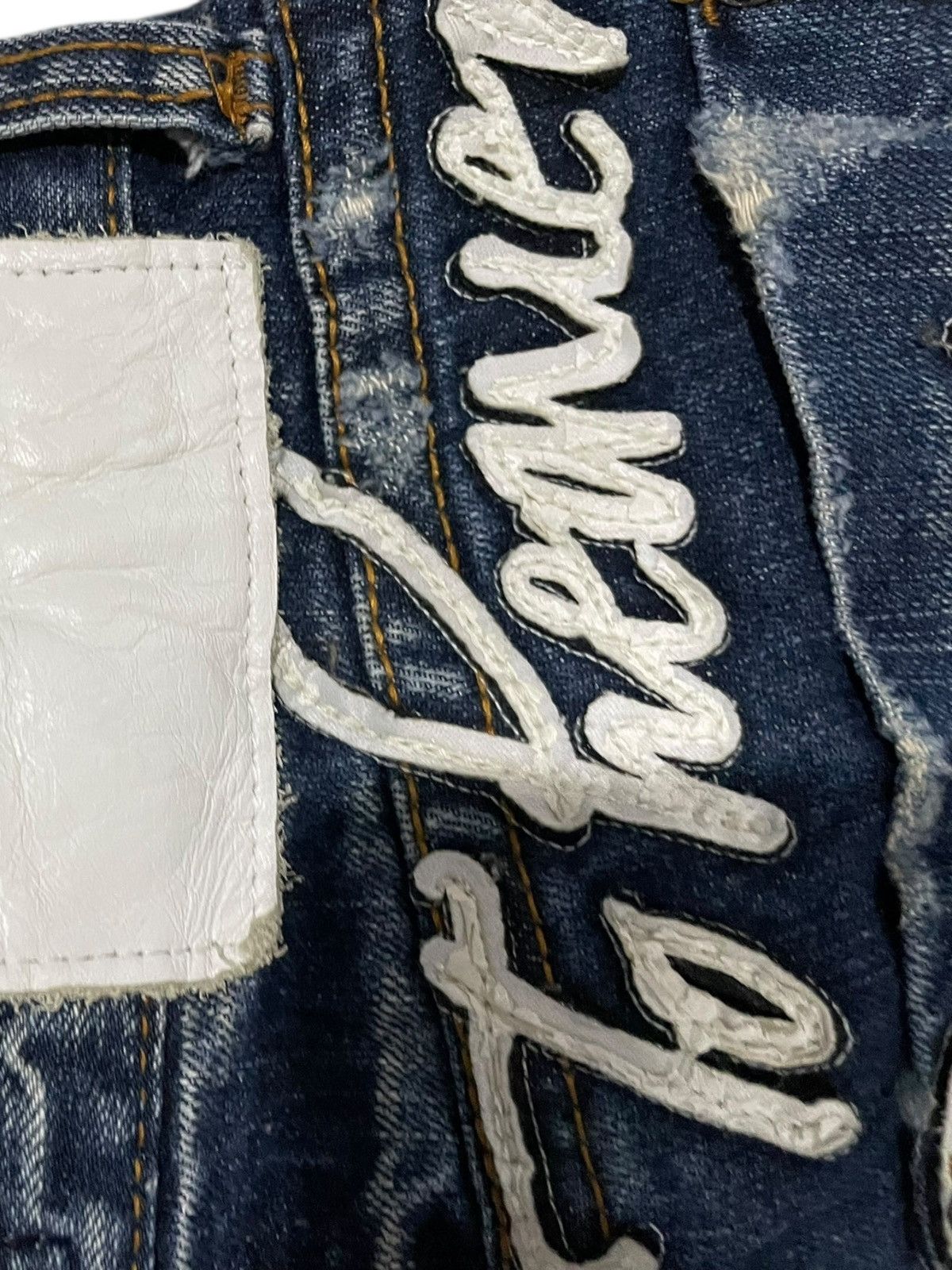 If Six Was Nine Stephead To Heaven Skull Cloud72 Jeans Size US 28 / EU 44 - 17 Thumbnail