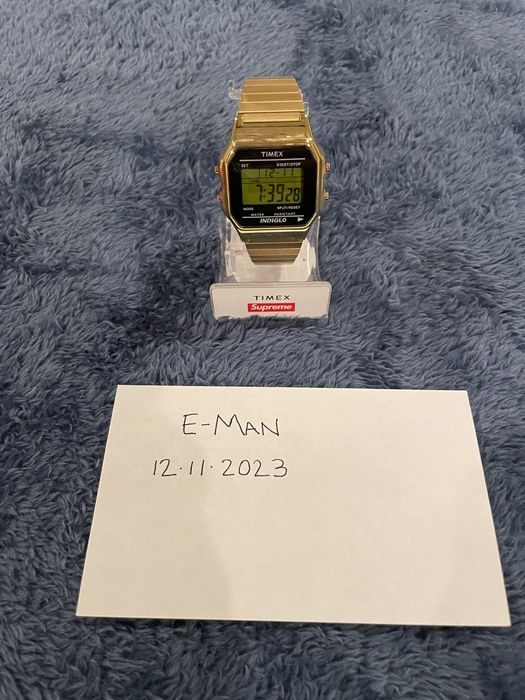 Supreme Supreme Gold Timex | Grailed