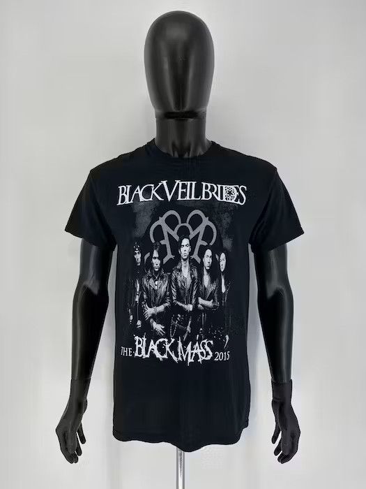 Band Tees Black Veil Brides Tour 2015 T-Shirts Vintage Big Logo Size M Size US M / EU 48-50 / 2 - 3 Thumbnail