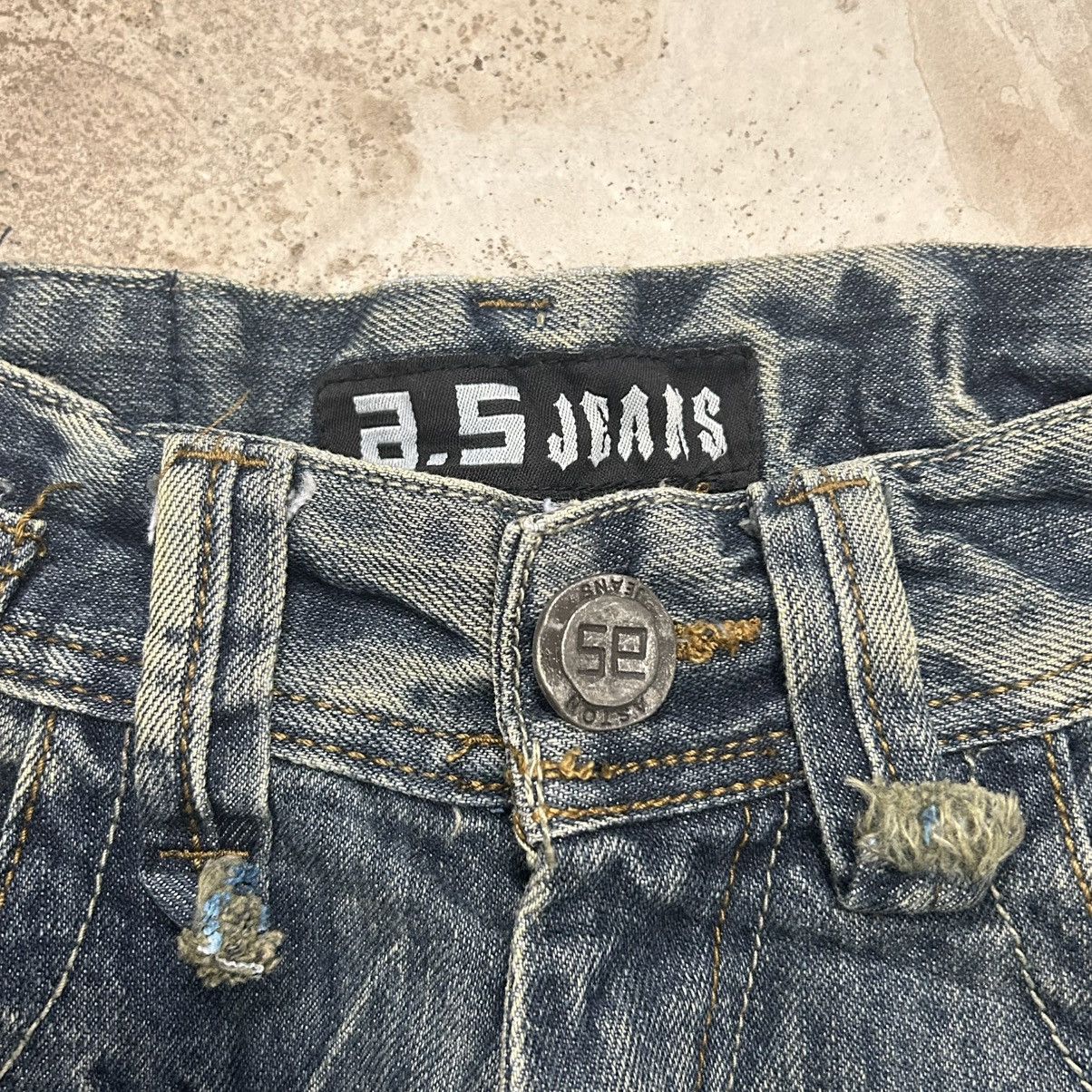 If Six Was Nine ASM jeans clawn marks streetwear jeans Size US 29 - 7 Thumbnail