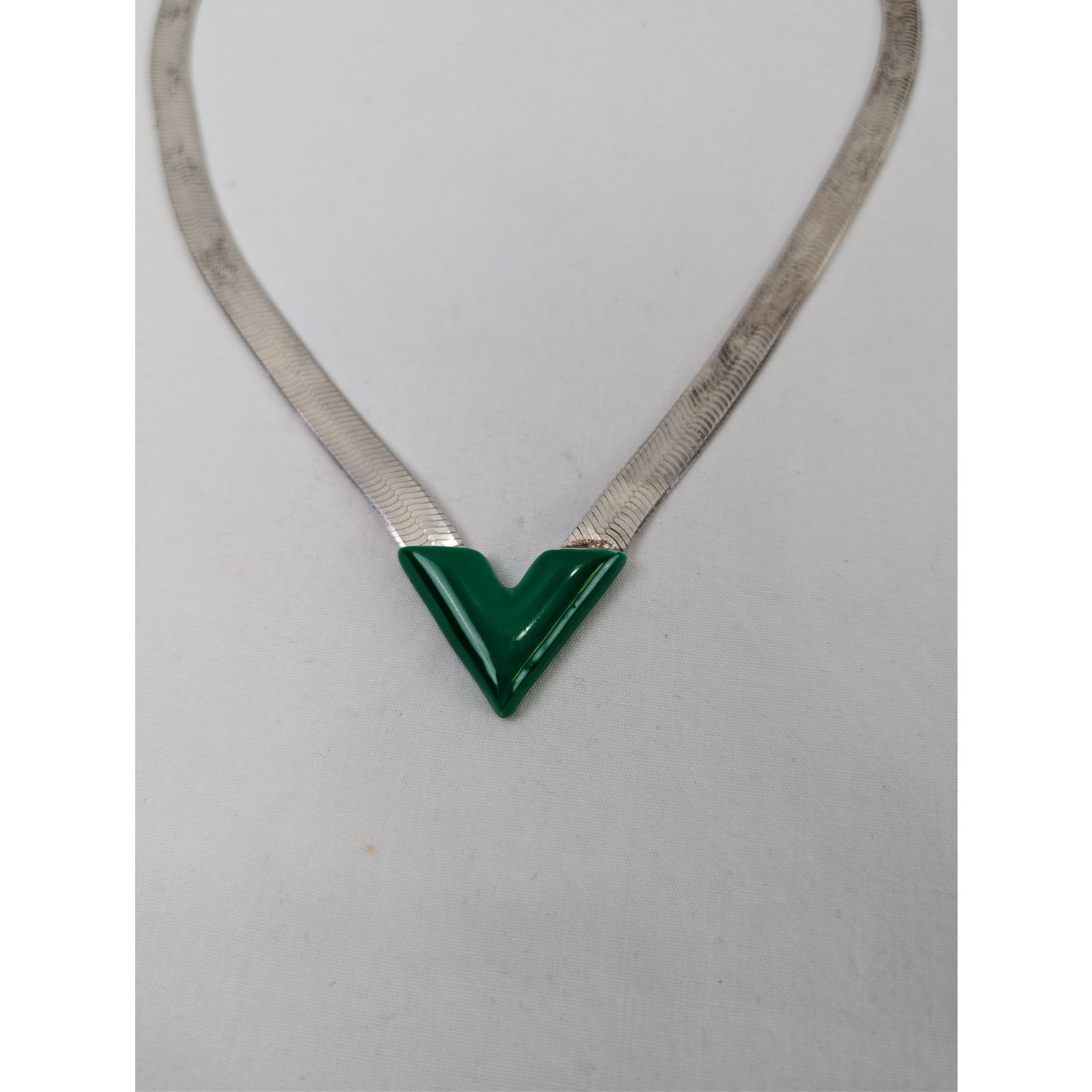 Bottega Veneta o1rshd1 Size: OS/ Sterling Silver / Enamel Necklace Parakeet Size ONE SIZE - 4 Thumbnail
