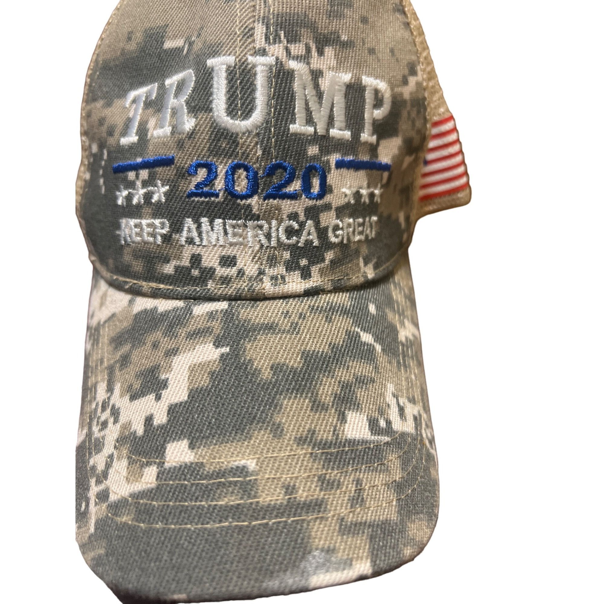 Other Trump 2020 Keep America Great Camo Mesh Trucker Hat Adjustab Size ONE SIZE - 2 Thumbnail