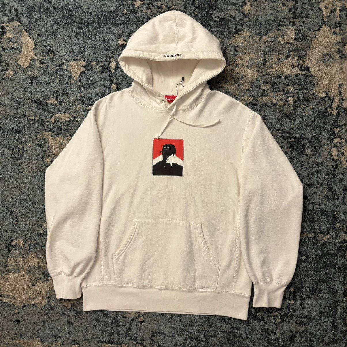 Supreme Supreme Portrait Men's White Hooded Sweatshirt Size Medium Size US M / EU 48-50 / 2 - 1 Thumbnail