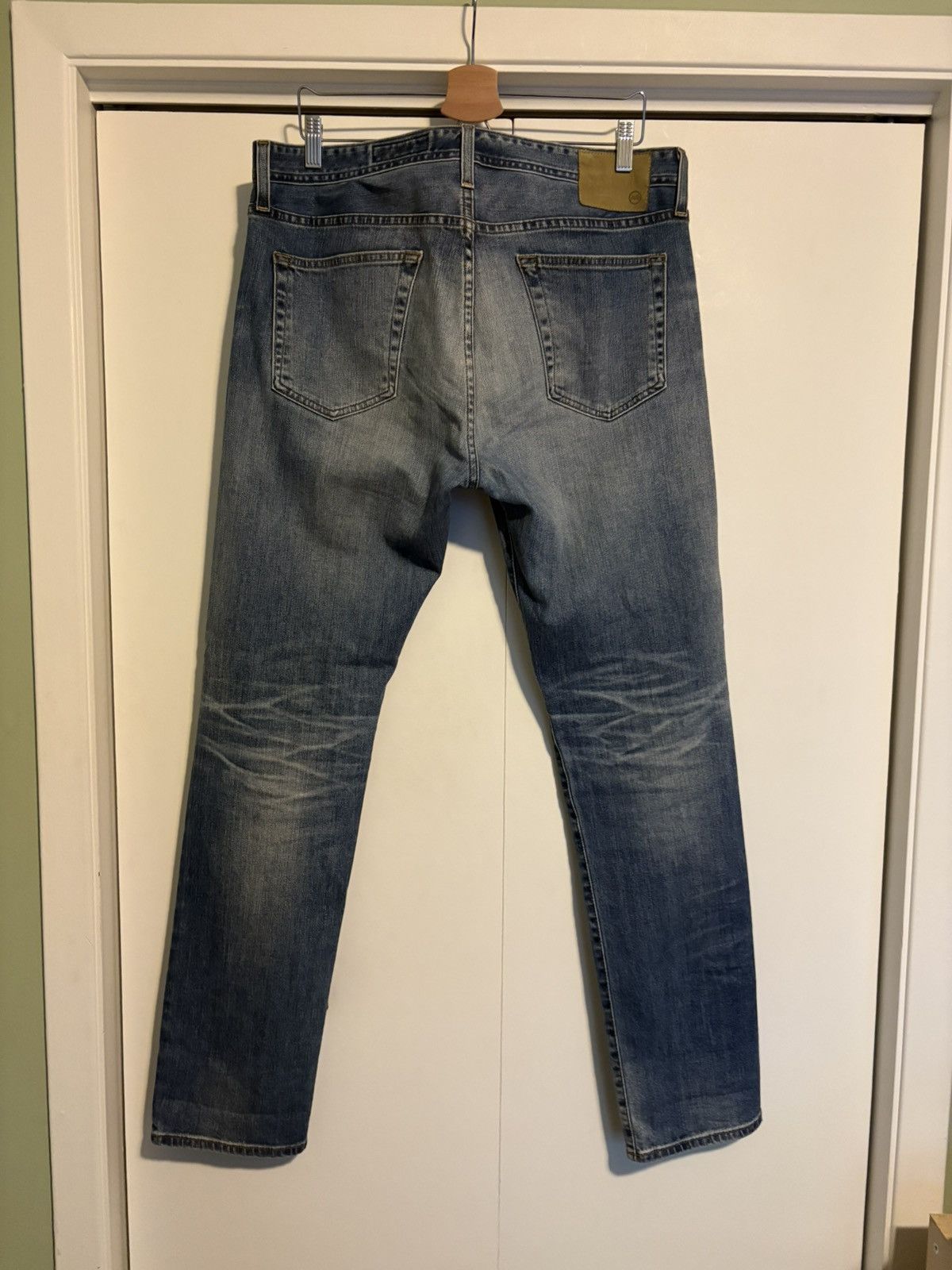 AG Adriano Goldschmied AG Adrian Goldschmeid Tellis Modern Slim Washed Blue Denim Size US 36 / EU 52 - 5 Thumbnail