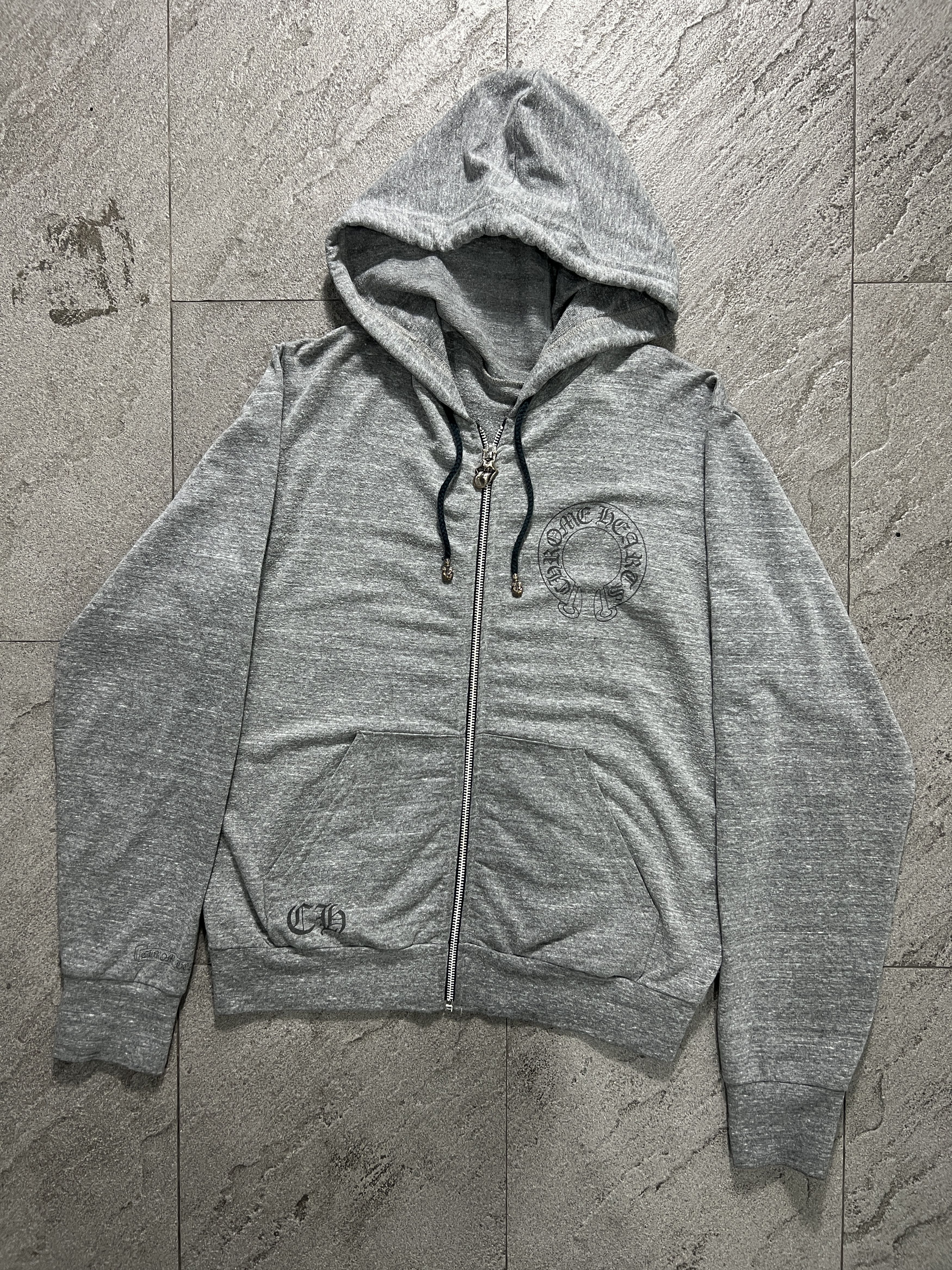 Chrome Hearts × The Rolling Stones RARE Chrome Hearts X Rolling Stones Zip Hoodie Horseshoe XS Size US XS / EU 42 / 0 - 1 Thumbnail