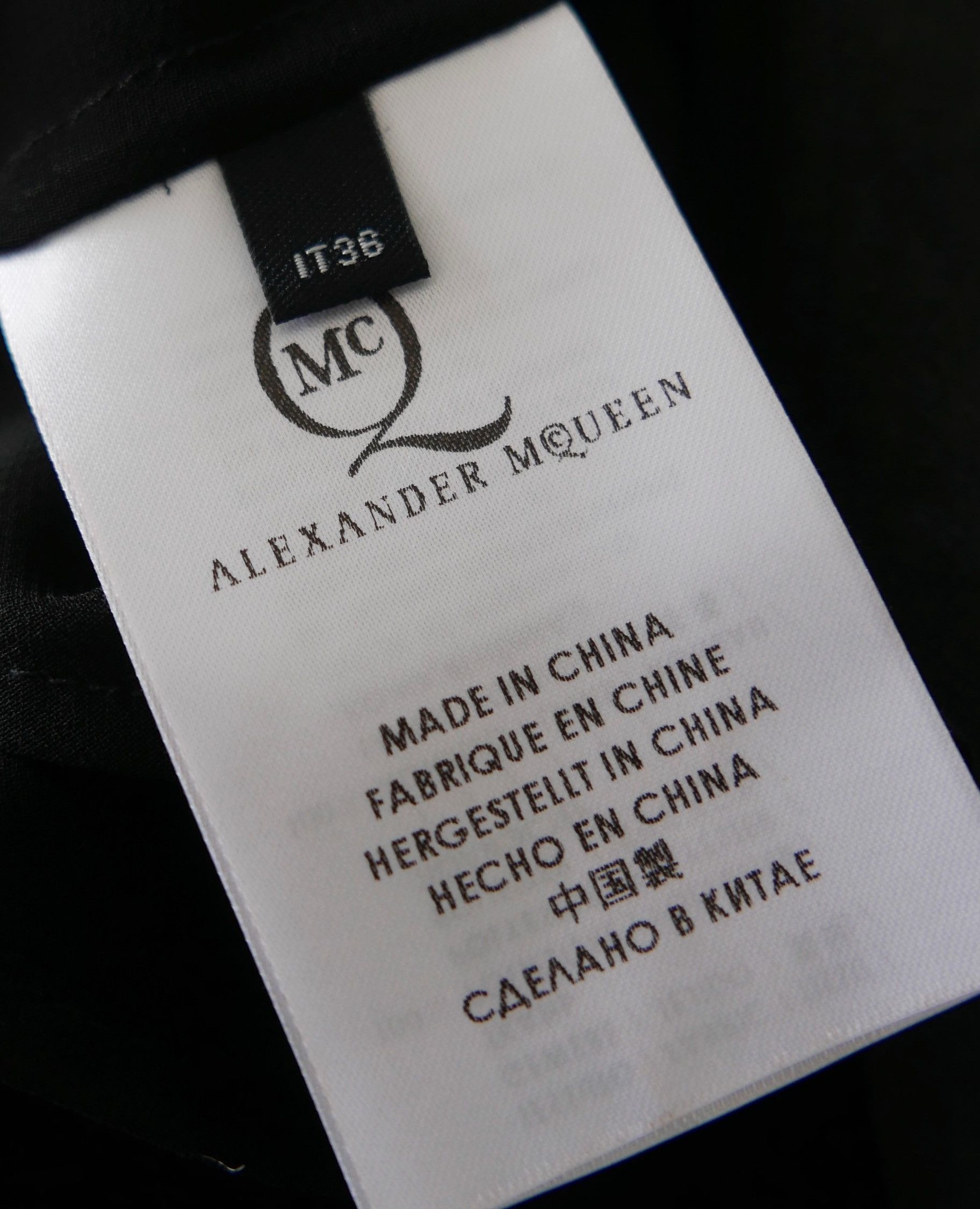McQ Alexander McQueen McQ Alexander McQueen Leather Skirt Shirt Dress Size XS / US 0-2 / IT 36-38 - 7 Thumbnail