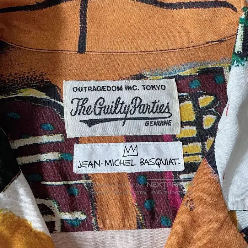 Wacko Maria WackoMaria Basquiat Graffiti Short Sleeve Shirt Size US S / EU 44-46 / 1 - 4 Thumbnail