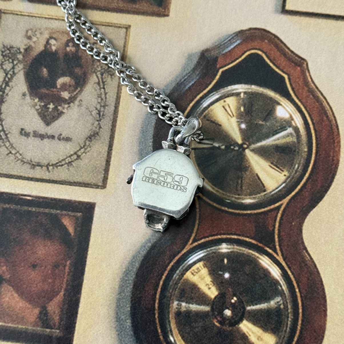 G59 Records G59 $UICIDEBOY$ SKULL PENDANT (SILVER) Size ONE SIZE - 4 Thumbnail