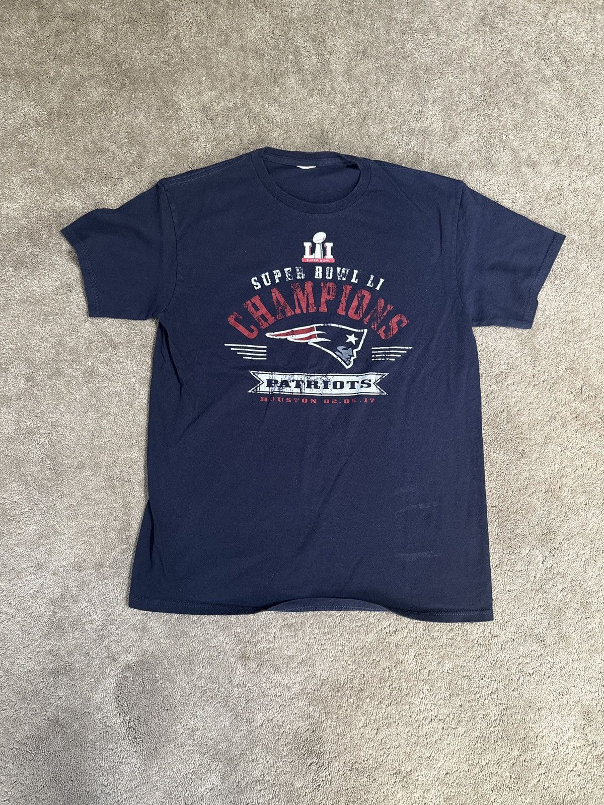 NFL Patriots Super Bowl LI Shirt Size US M / EU 48-50 / 2 - 1 Thumbnail