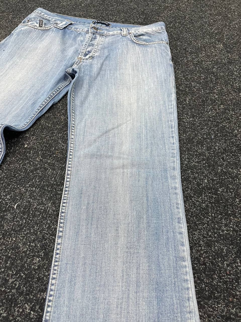Armani × Vintage ARMANI HYSTERIC GLAMOUR STYLE DISTRESSED JEANS 90S Size US 34 / EU 50 - 3 Thumbnail