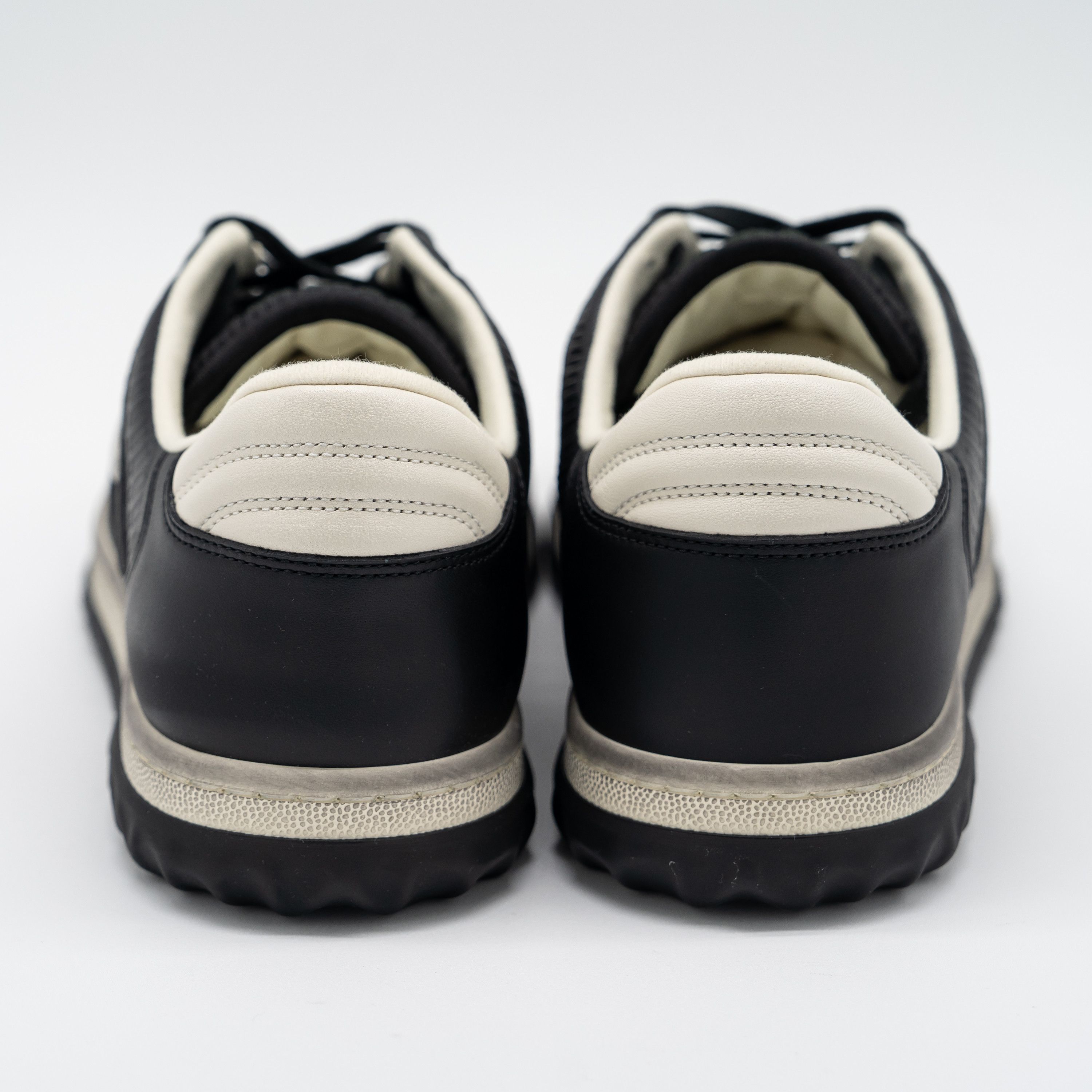 Gucci Gucci MAC80 Sneakers Black Off White Leather Size US 10 / EU 43 - 5 Thumbnail