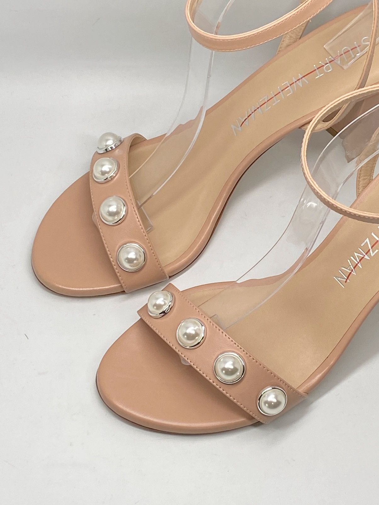 Stuart Weitzman Stuart Weitzman Embellished Ankle Strap Sandals size 10 Size US 10 / IT 40 - 4 Thumbnail