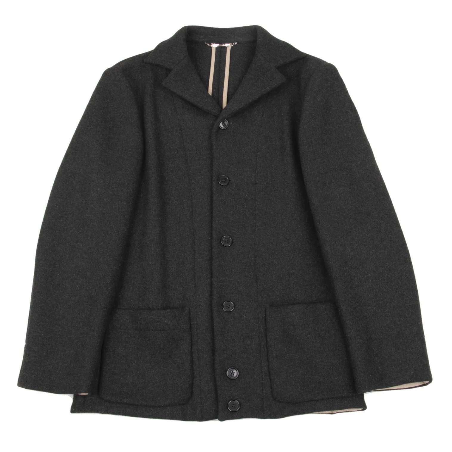 Dolce & Gabbana Wool Blend Patch Pocket Jacket Charcoal Size 48 Size US M / EU 48-50 / 2 - 1 Thumbnail