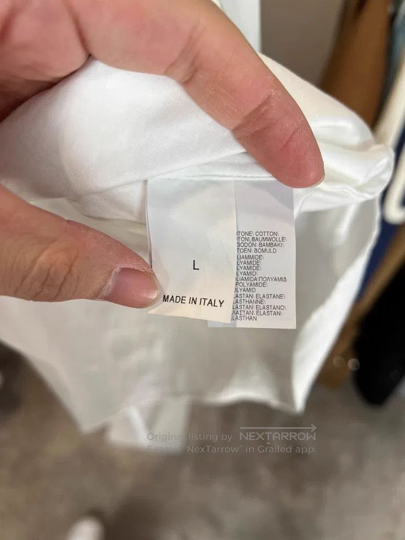 Brunello Cucinelli Brunello Cucinelli White Long Sleeve Shirt Size L / US 10 / IT 46 - 5 Thumbnail